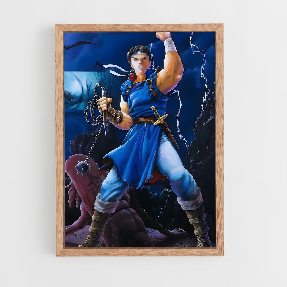 Poster Ryu en Action – affiche Castlevania (vue 4)
